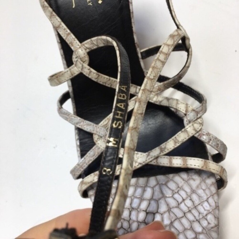 Donald J. Pliner Shaba Ankle Strap Cork Wedge 8 - Picture 8 of 8